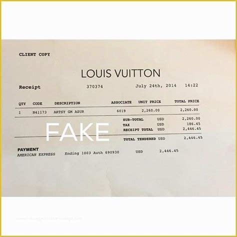 louis vuitton rechnung pdf|louis vuitton wallet receipt.